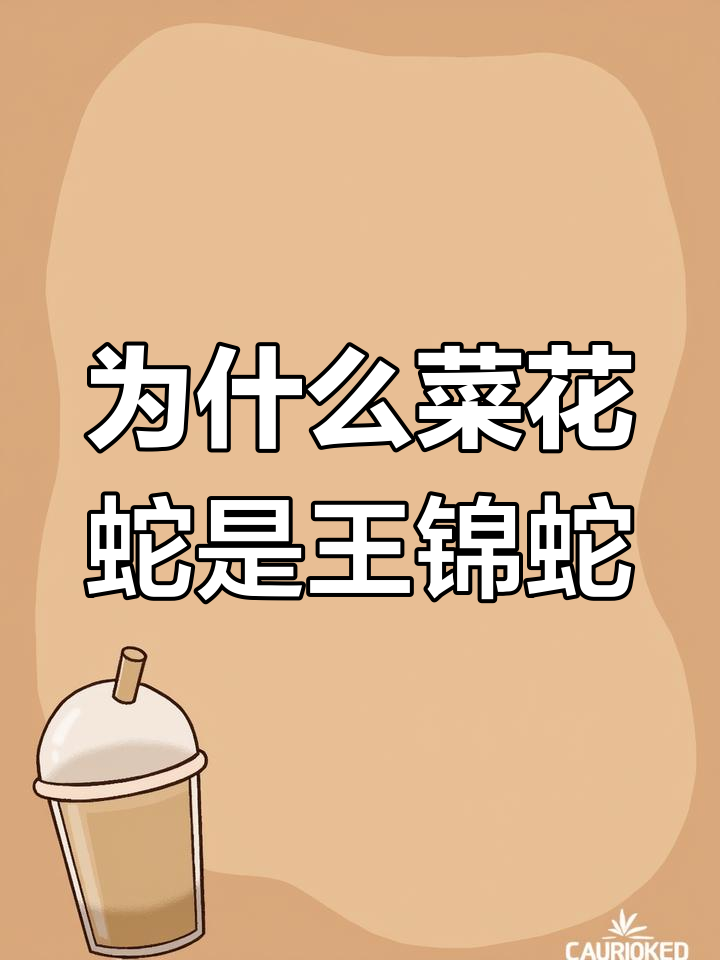 菜花蛇为何被称为“百蛇之王”?它到底有何独特之处?