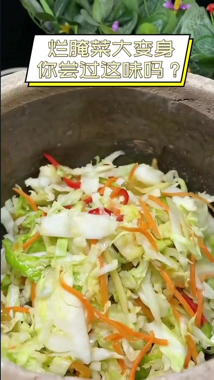 烂腌菜大变身,你尝过这味吗?