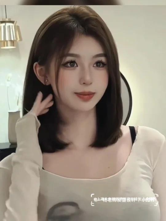 简约锁骨发～韩式造型烫 不用打理显气质 中短发发型 锁骨发烫发 显脸小发型 免打理烫发——