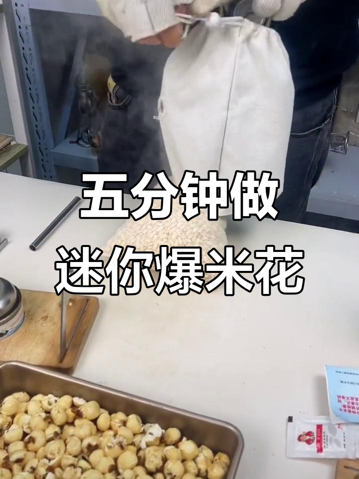 迷你爆米花机：轻松制作童年味道，五分钟搞定小零食