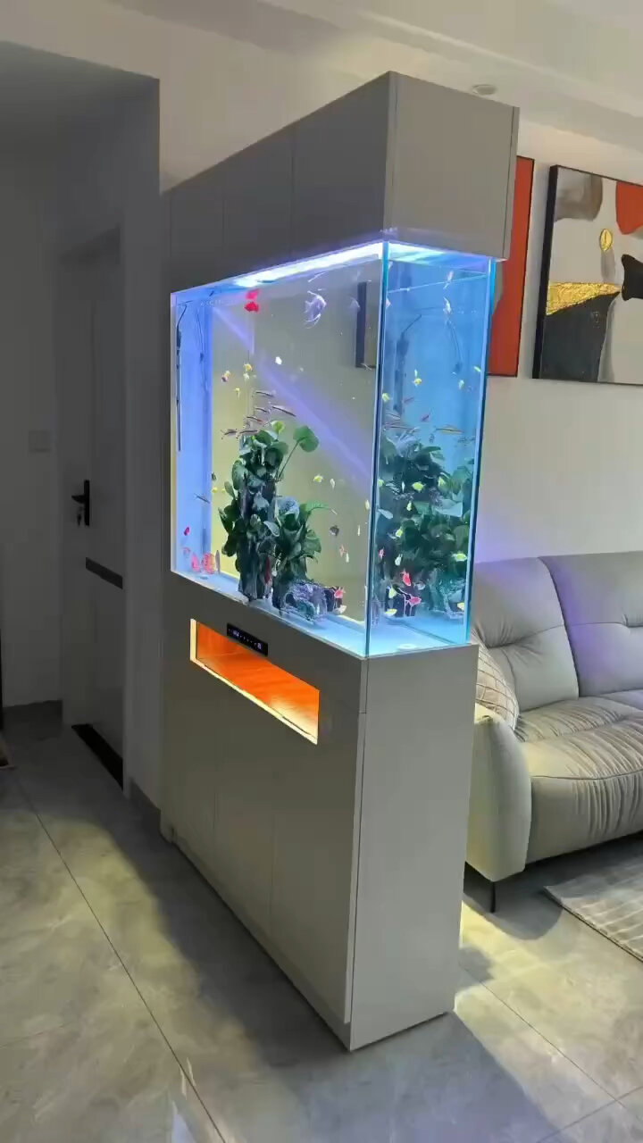 这样的隔断鱼缸真的值得拥有