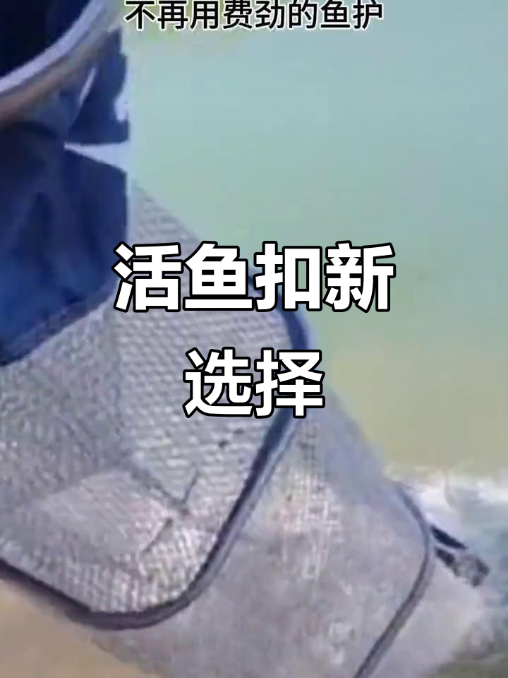 告别鱼护,活鱼扣更便捷,轻松收纳不臭!