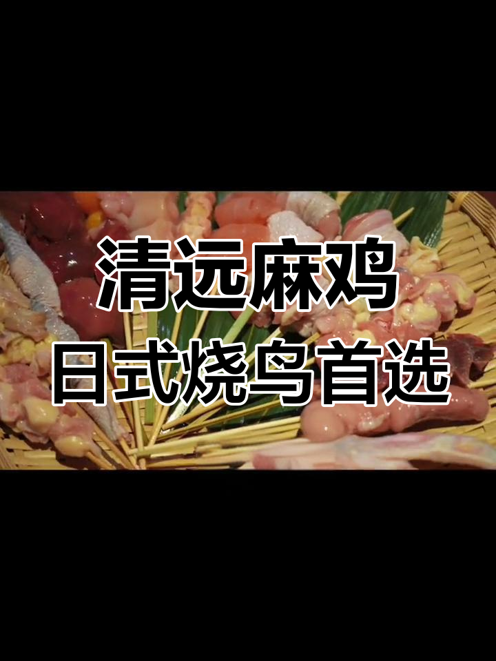 烧鸟店选鸡秘诀:清远麻鸡为何最受欢迎?