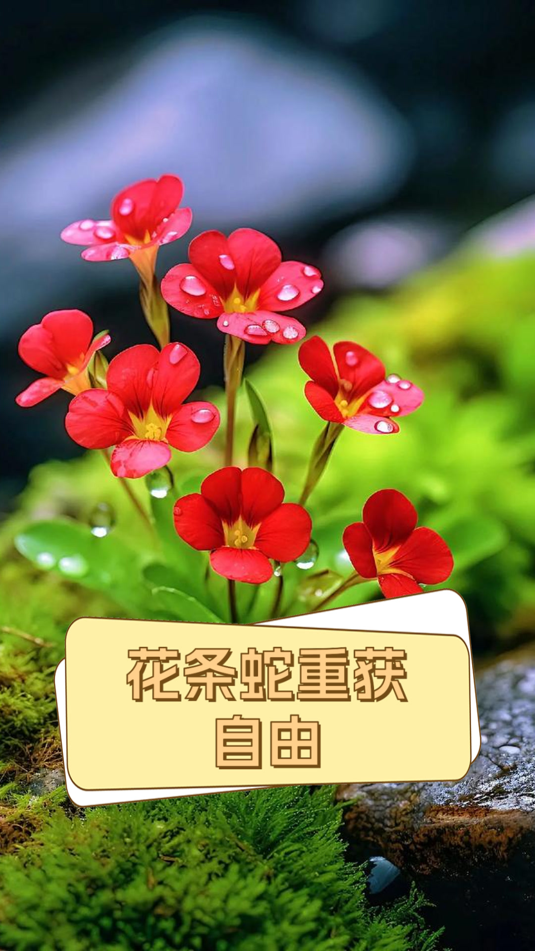 花条蛇重获自由