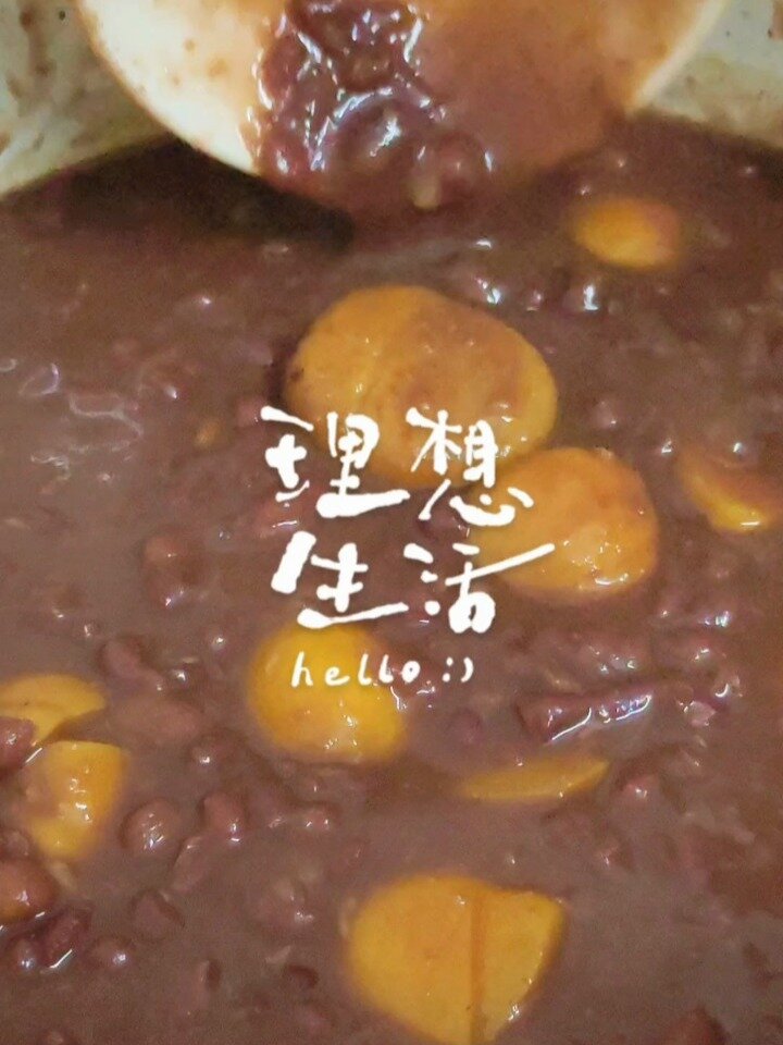 小窍门～简单熬出沙沙的红豆粥