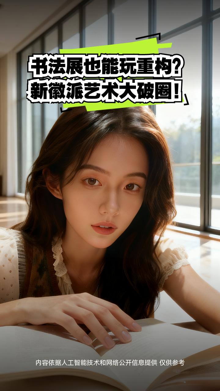 书法展也能玩重构？新徽派艺术大破圈！