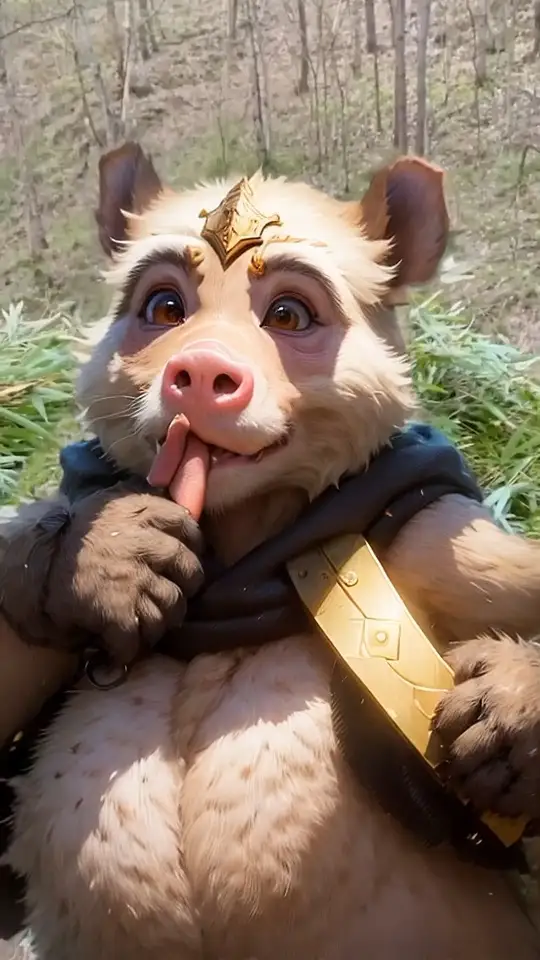 大师兄版本的二师兄竟然是憨态可掬的熊猫!