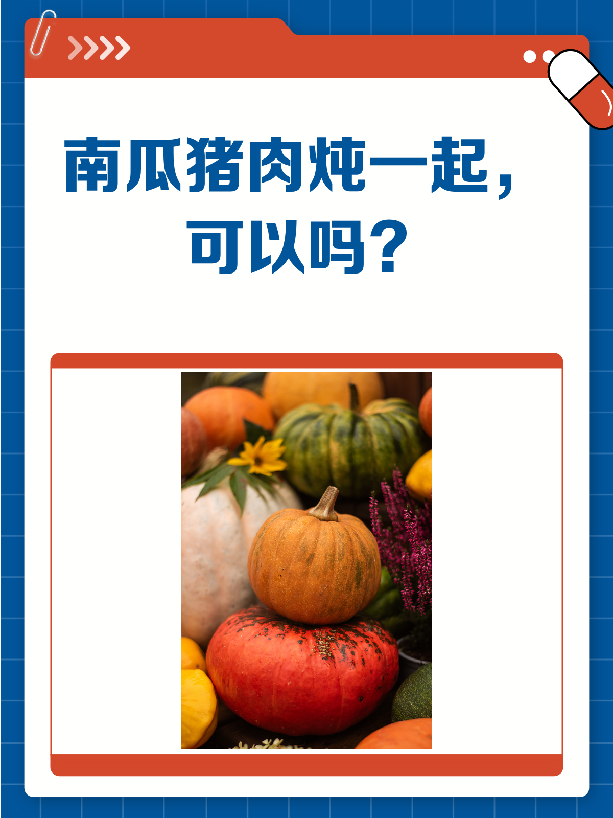 南瓜和猪肉,炖一起居然这么好吃又营养!