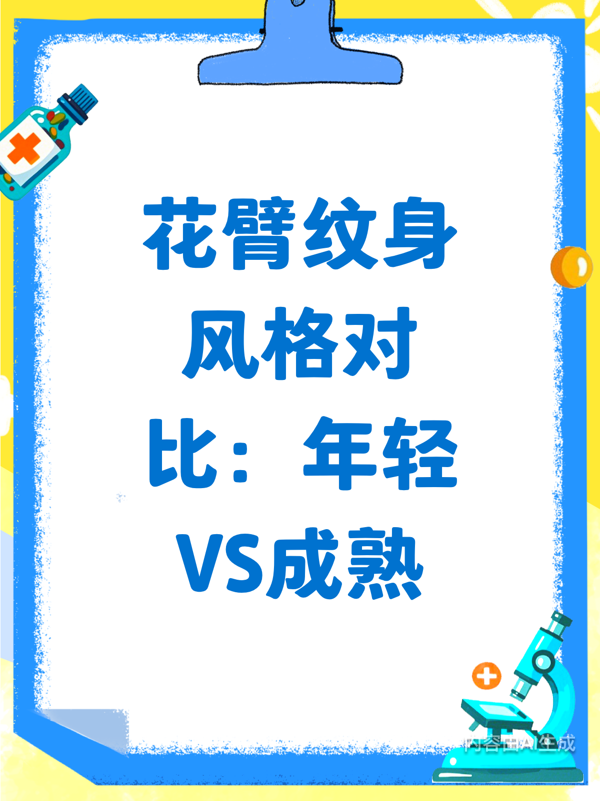 花臂纹身大变身!年轻风VS成熟风,你pick哪款?