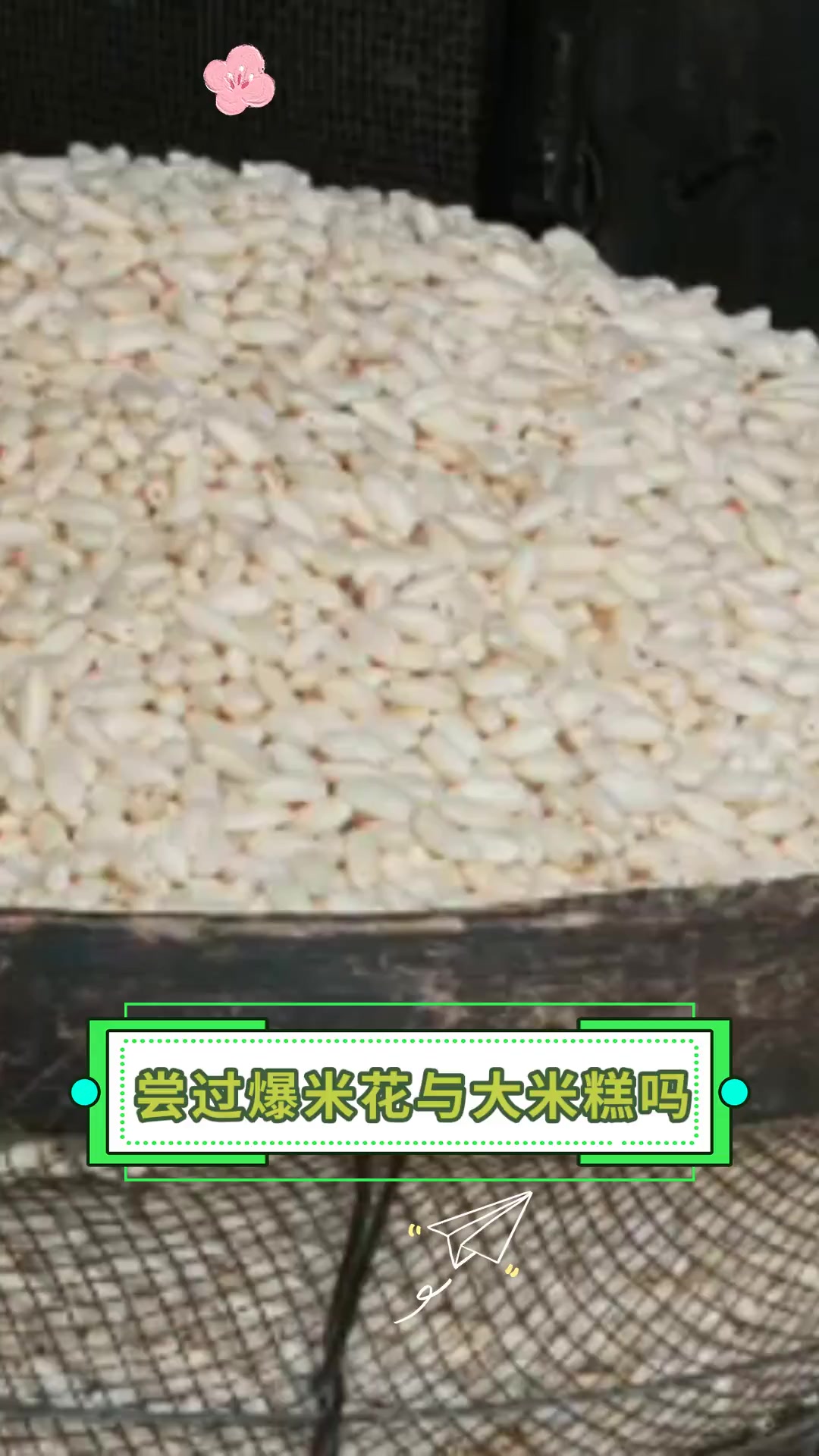 尝过爆米花与大米糕吗