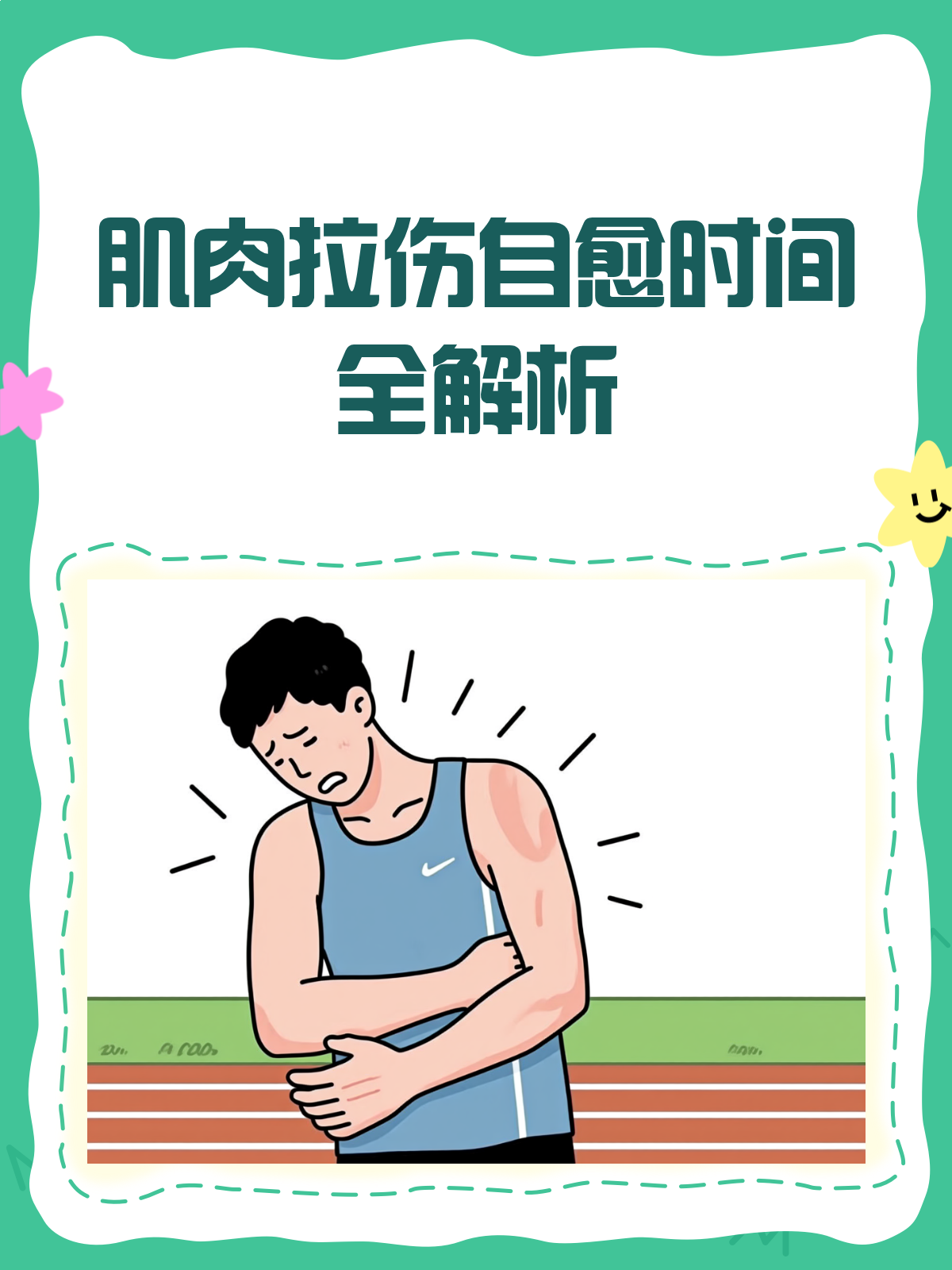 肌肉拉伤多久能自愈?答案在这里