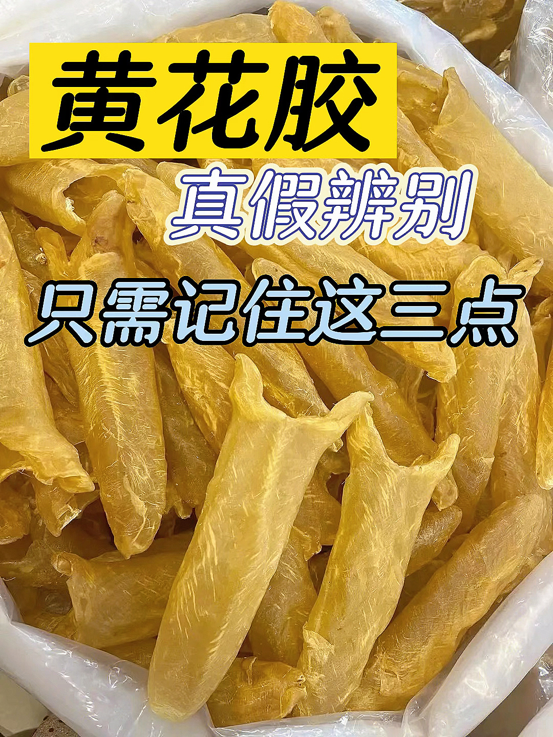 新手吃鱼胶、记住这三点辨别真假!不花冤枉钱