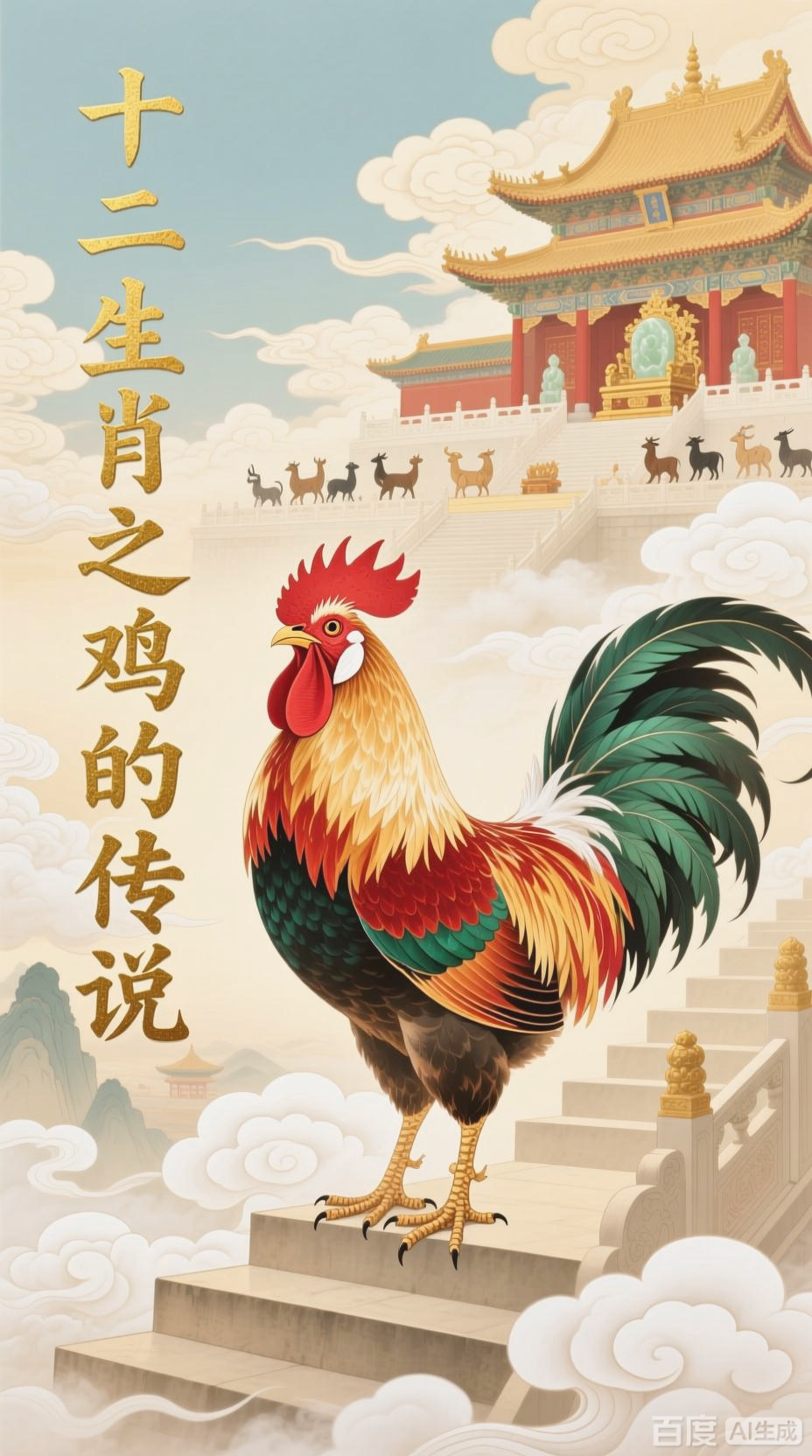 十二生肖大公鸡的神话传奇