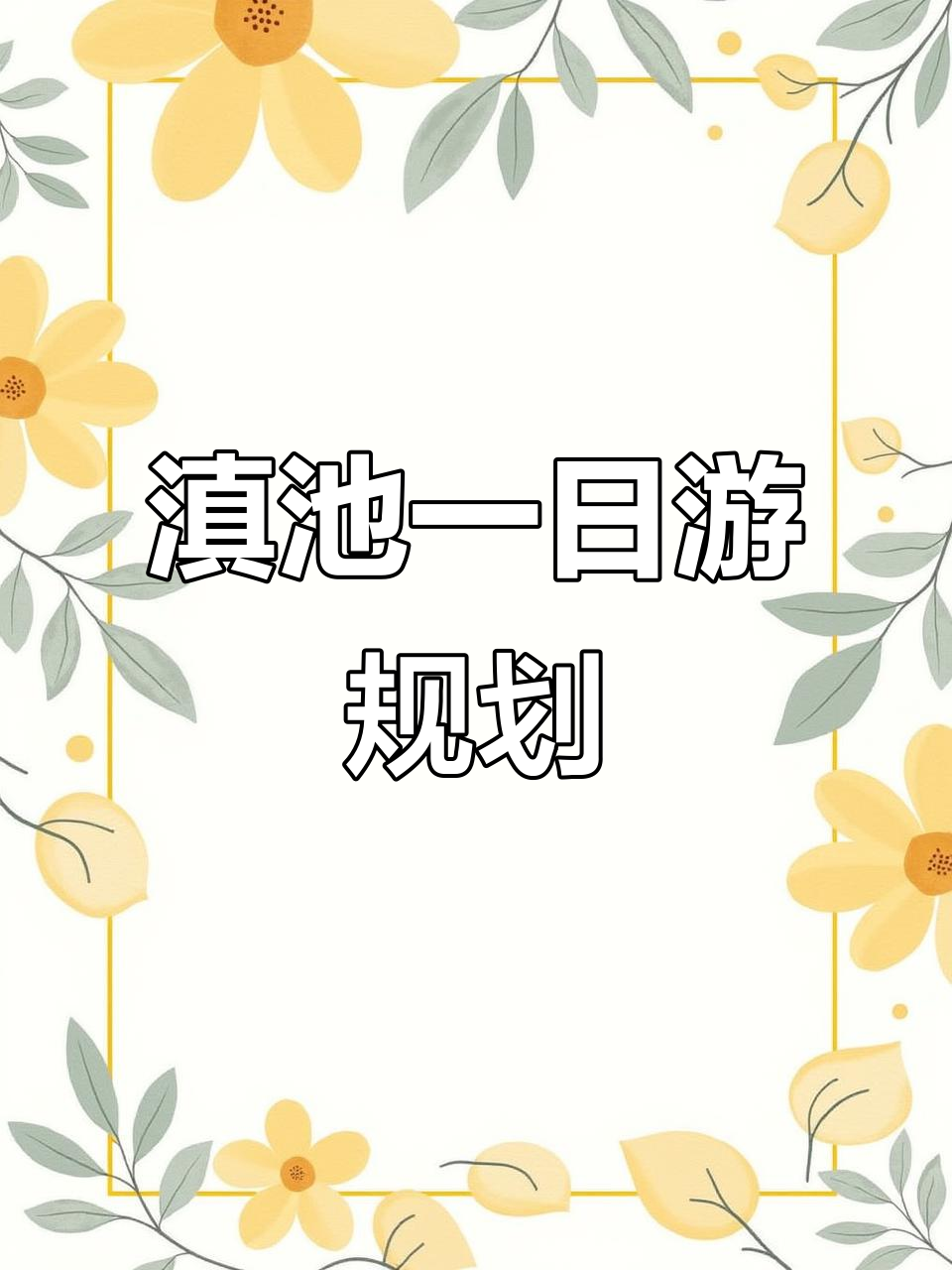 滇池一日游全攻略:海鸥、索道与美食体验
