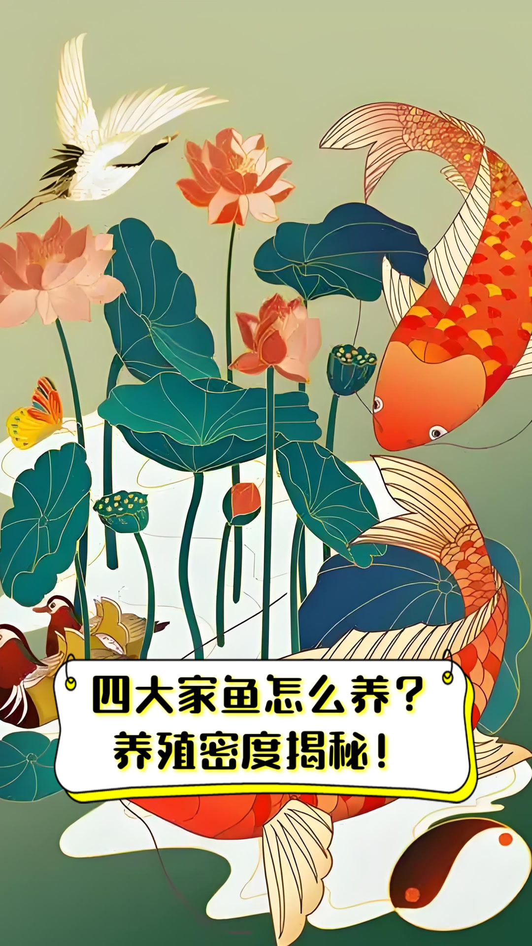 四大家鱼怎么养?养殖密度揭秘!