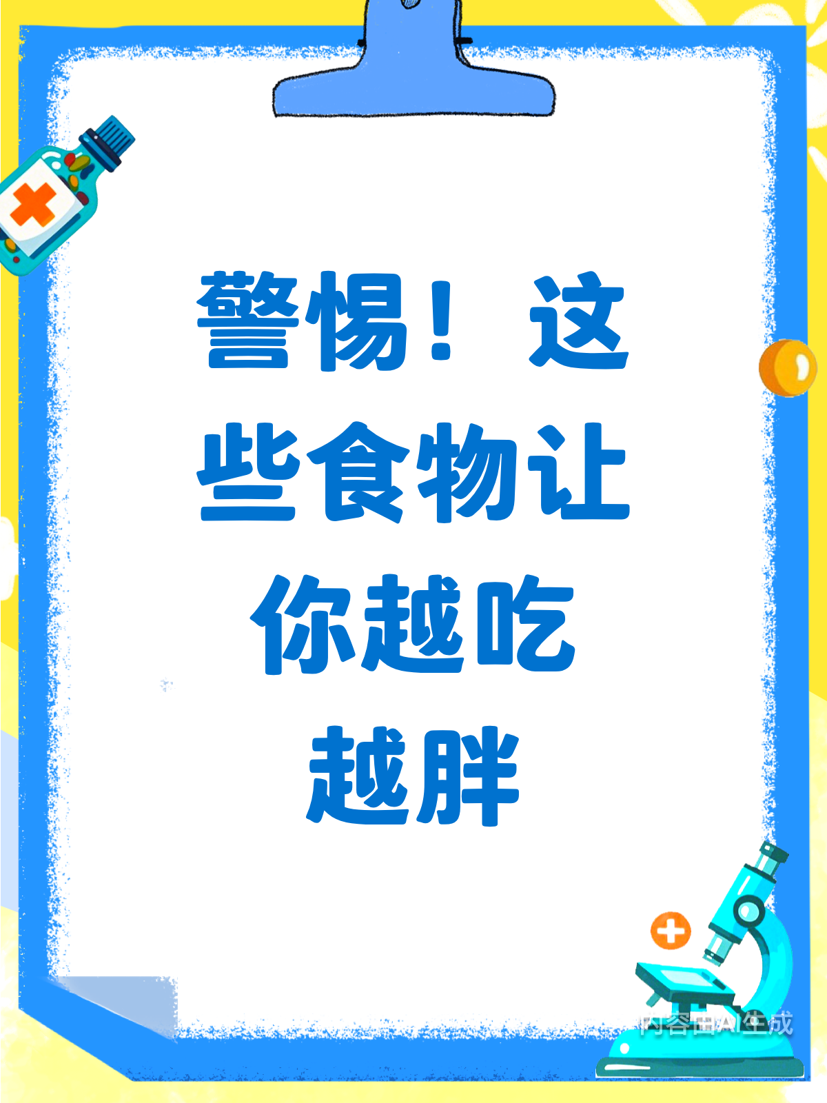 警惕!这些食物竟是“增肥利器”