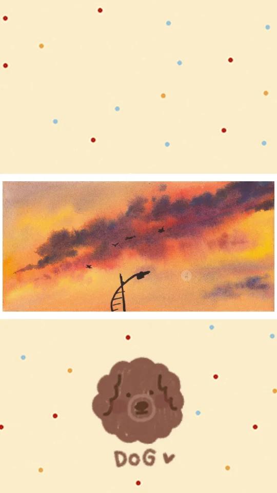 零基础也能画！超简单的黄昏水彩教程来啦～