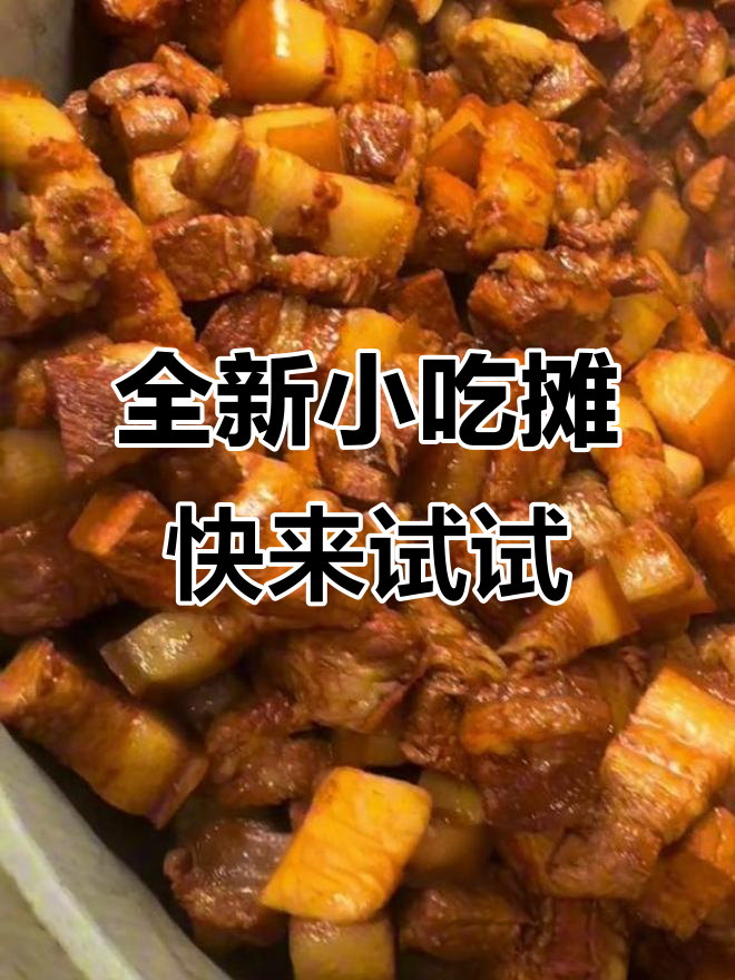 新摊点大揭秘!卤肉饭、烧鸡腿、脆皮肠全都有