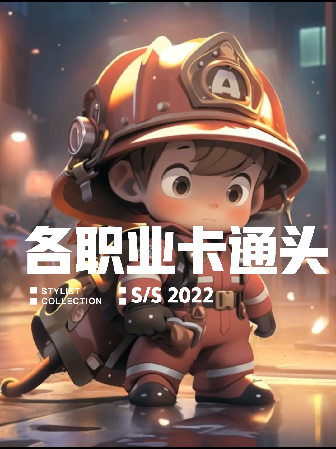 好多职业的卡通头像