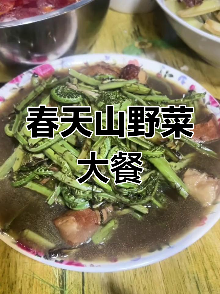 春天山野菜大餐