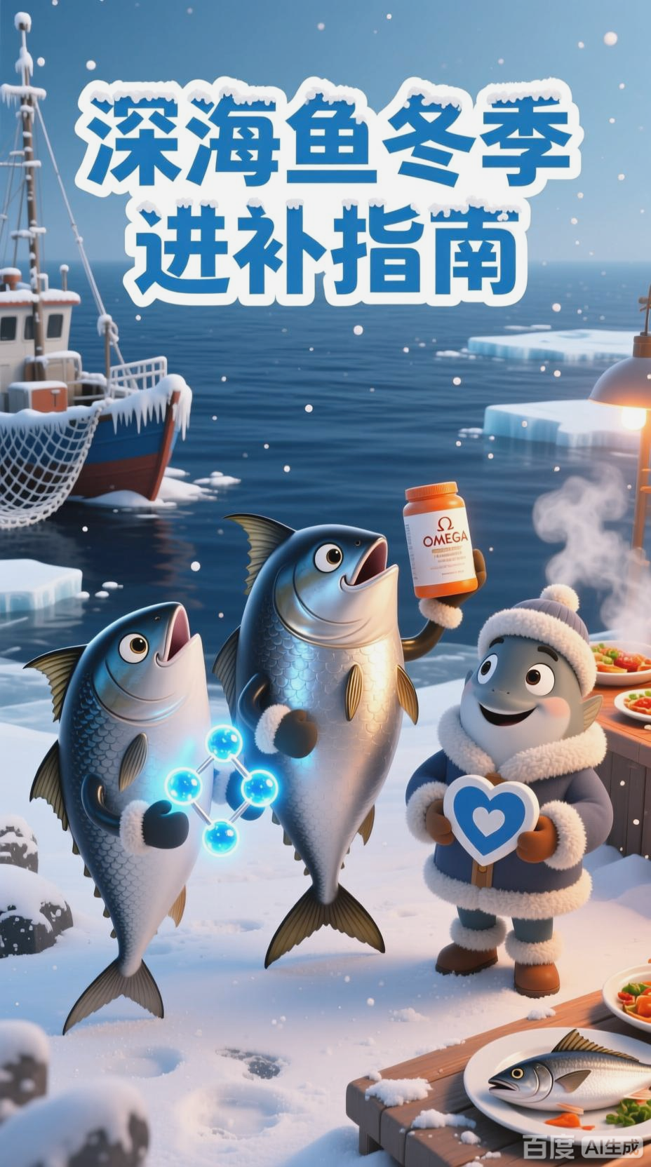 深海鱼进补，温暖活力过冬