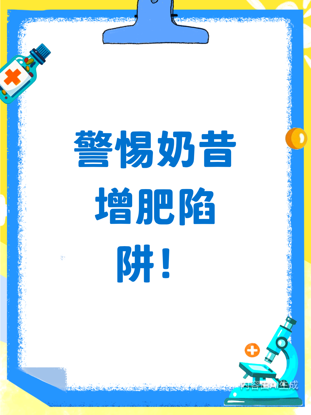 警惕!喝奶昔减肥?小心越喝越胖!