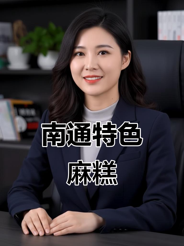 南通传统嵌核桃芝麻糕,香脆不腻,口感超赞!