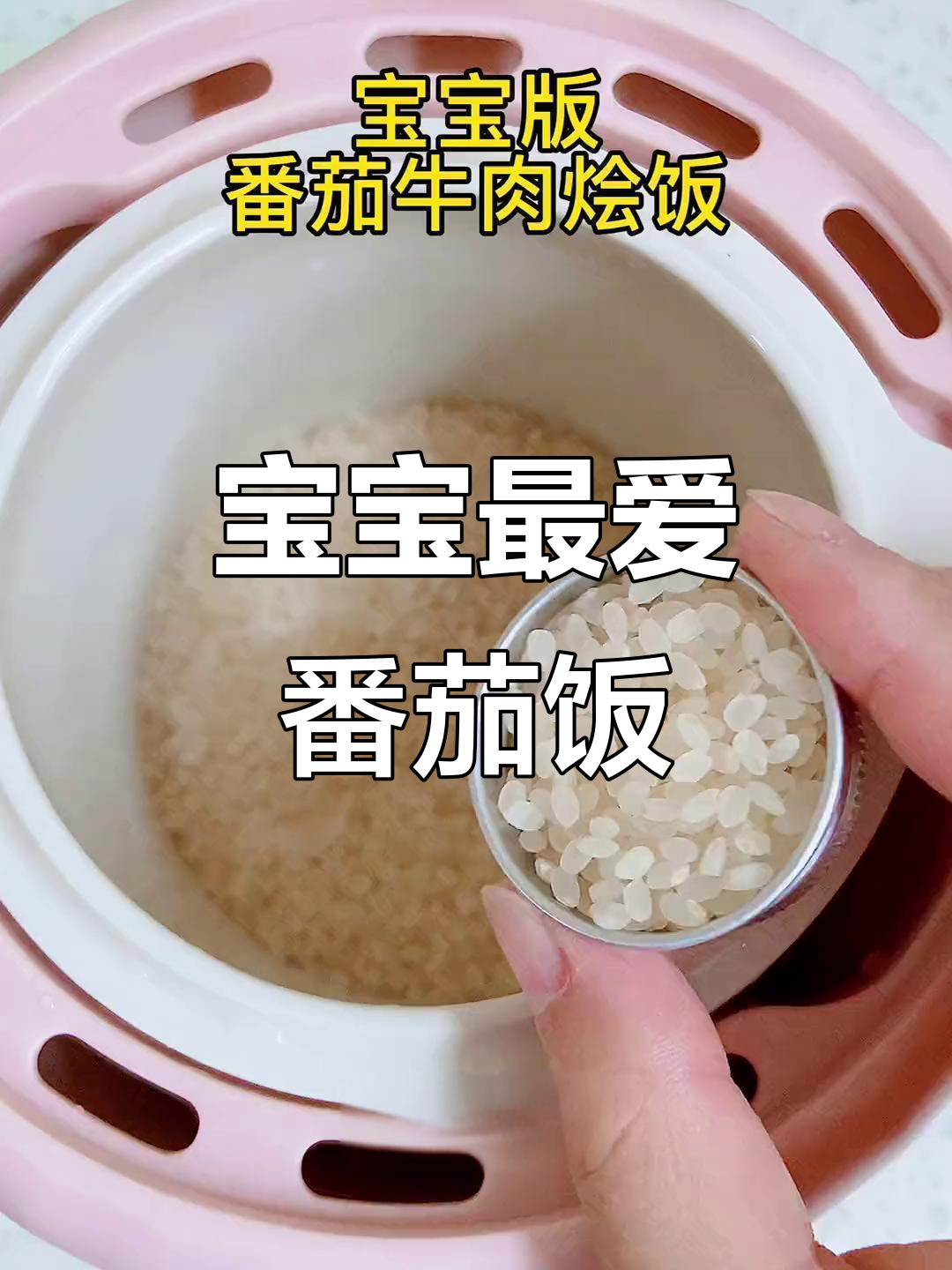 这碗番茄牛肉饭,简单又香浓,宝宝九个月就能吃!