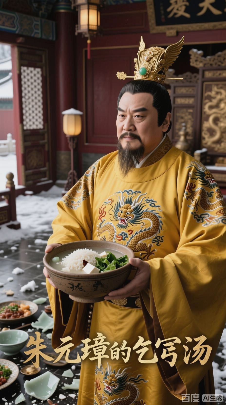 朱元璋与珍珠翡翠白玉汤的故事