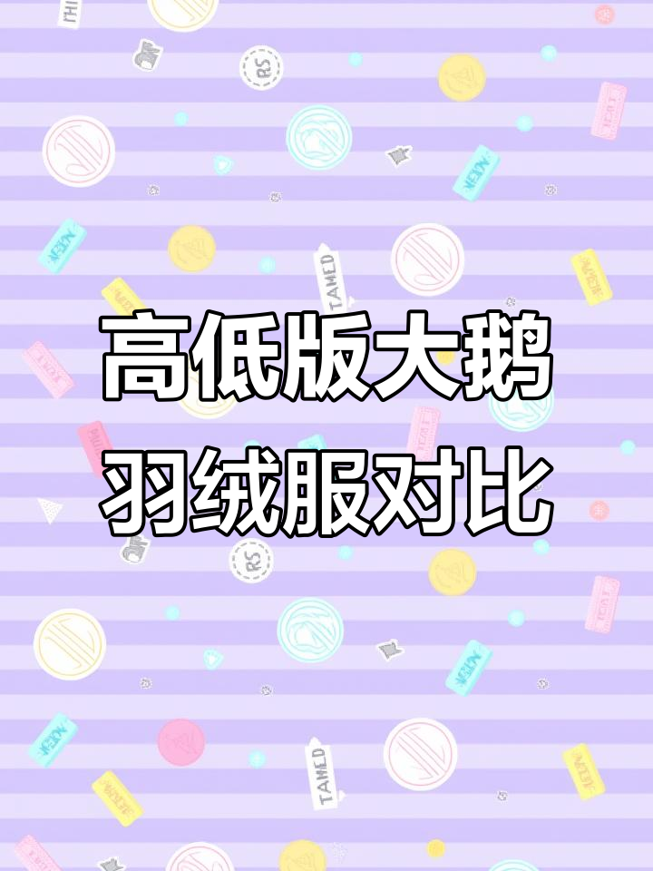 大鹅羽绒服高低版本大对比，细节差异揭秘