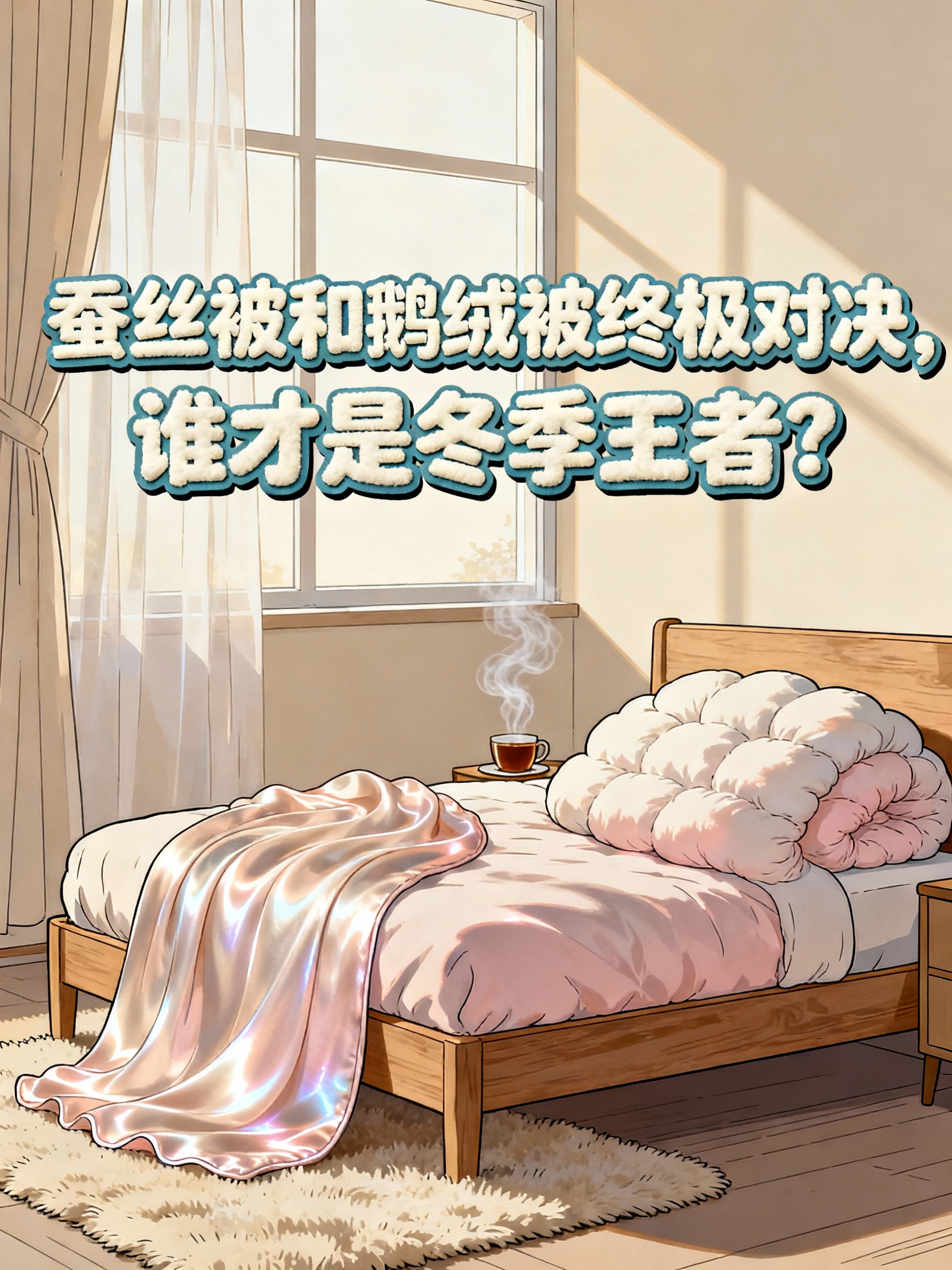 蚕丝被和鹅绒被终极对决,谁才是冬季王者?