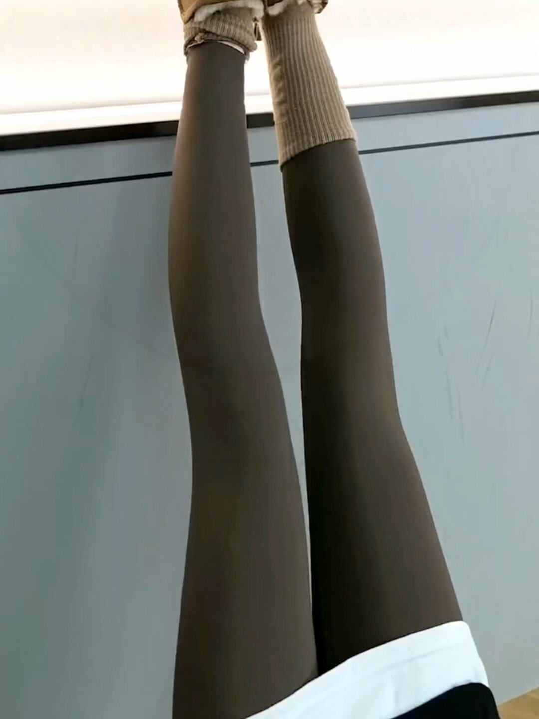 姐妹人手一条的鲨鱼裤巨显瘦搭配各种上衣