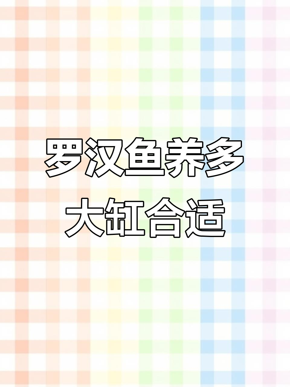 养罗汉鱼选缸指南,别盲目追求大尺寸