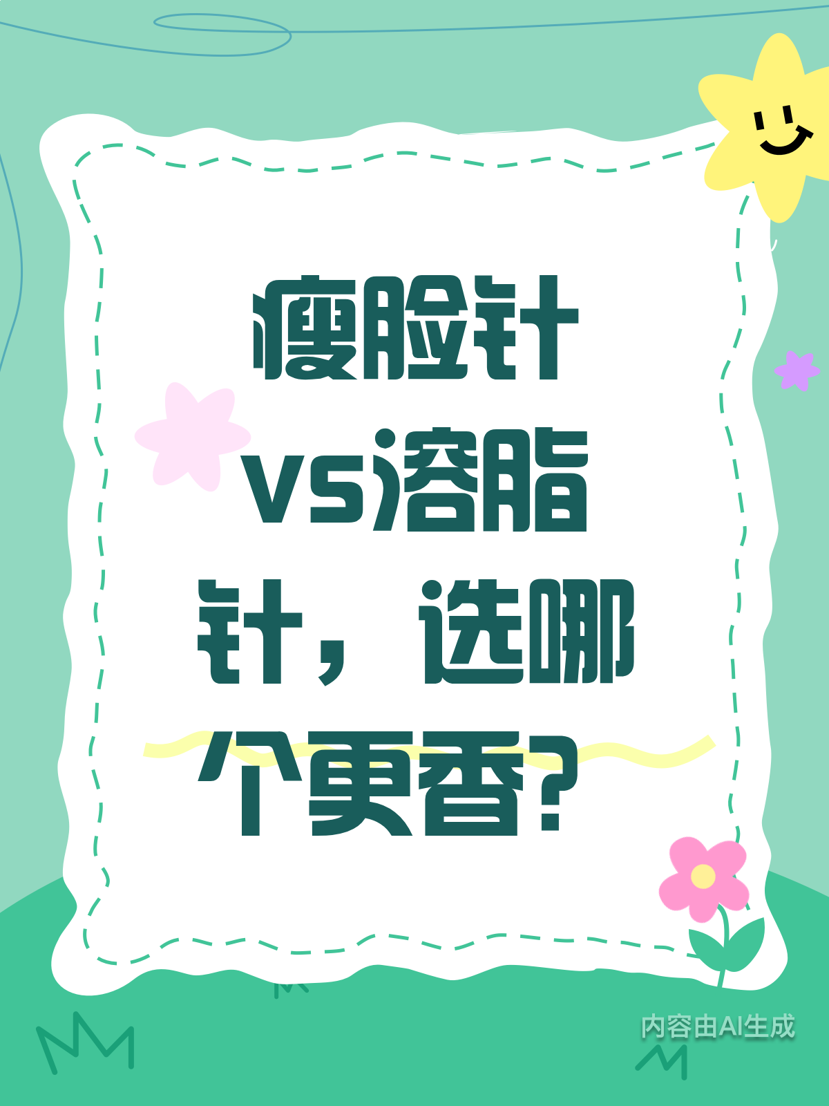 瘦脸针VS溶脂针,哪个才是你的瘦脸神器?