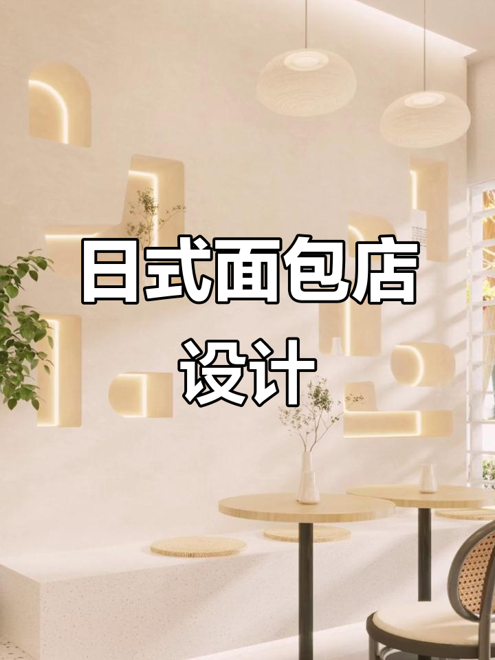 80平日式面包店装修，侘寂风格打造温馨烘焙空间