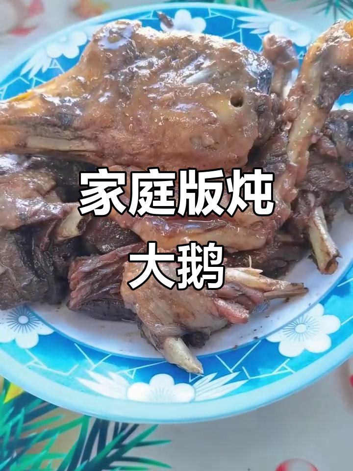 家常炖大鹅,简单又美味!教你做正宗家常味