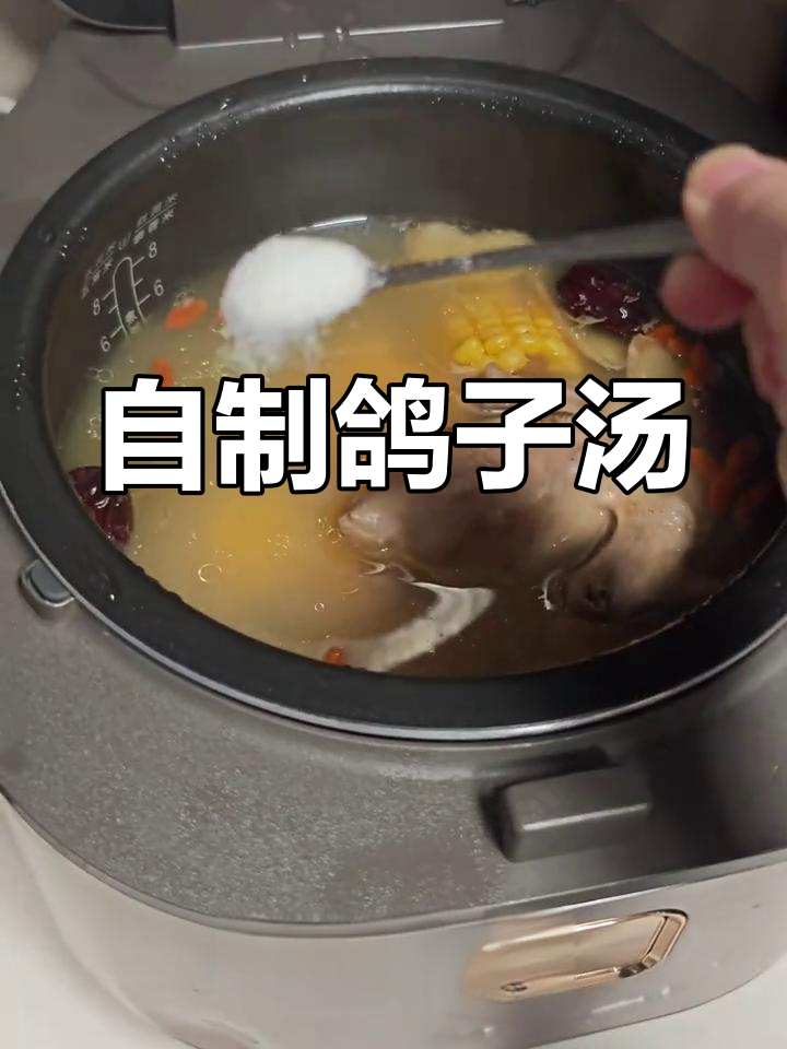 鸽子汤的简单做法,营养满满
