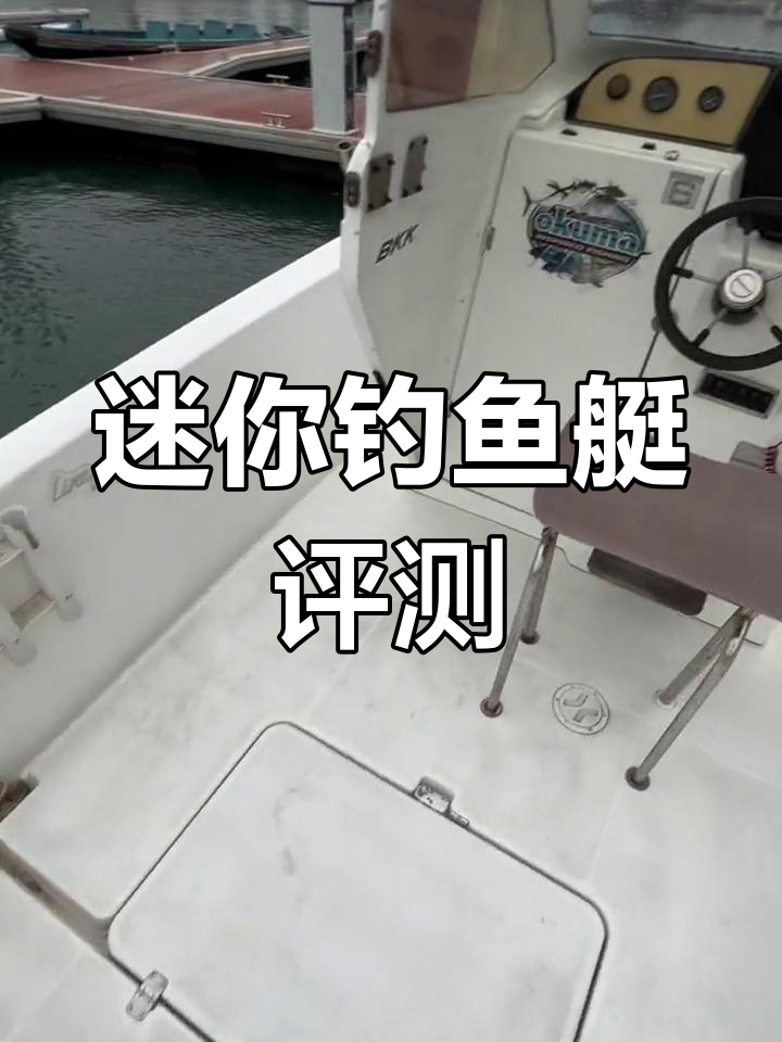 小巧精致的进口钓鱼艇,19英尺超可爱