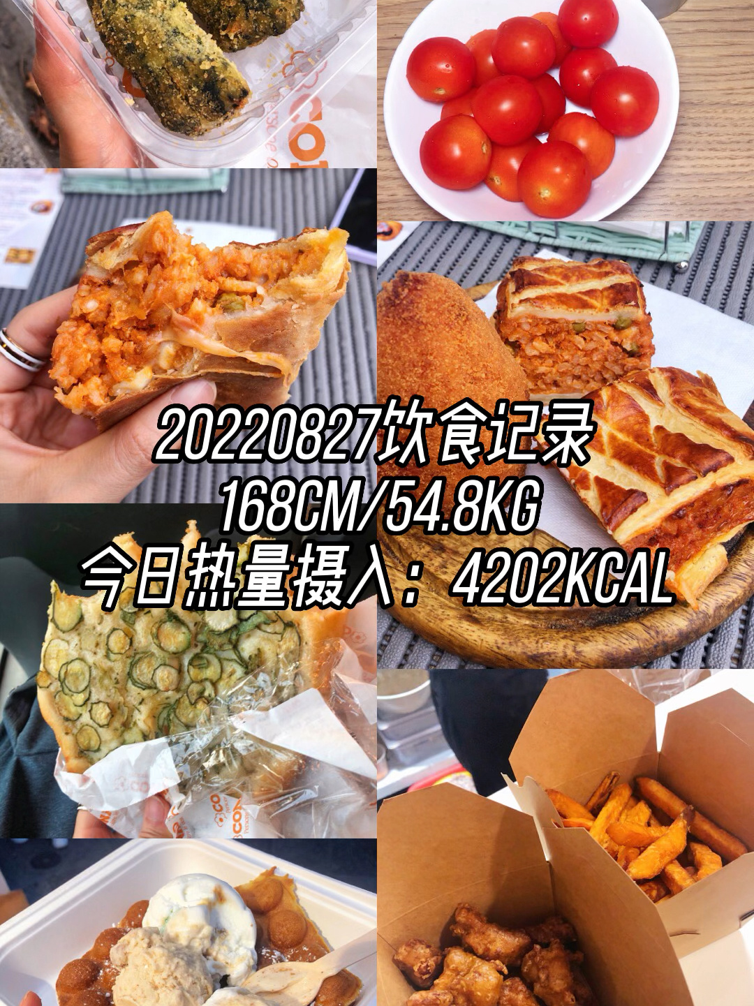 20220827 西西里饭团 继光香香鸡 炸红薯条