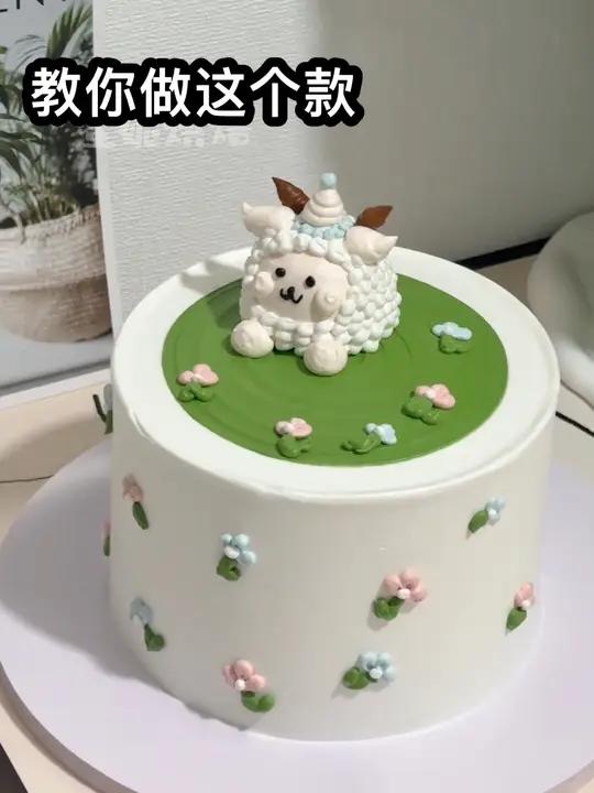 生日蛋糕裱花教程 人气蛋糕推荐 蛋糕学习 这样做好看吧