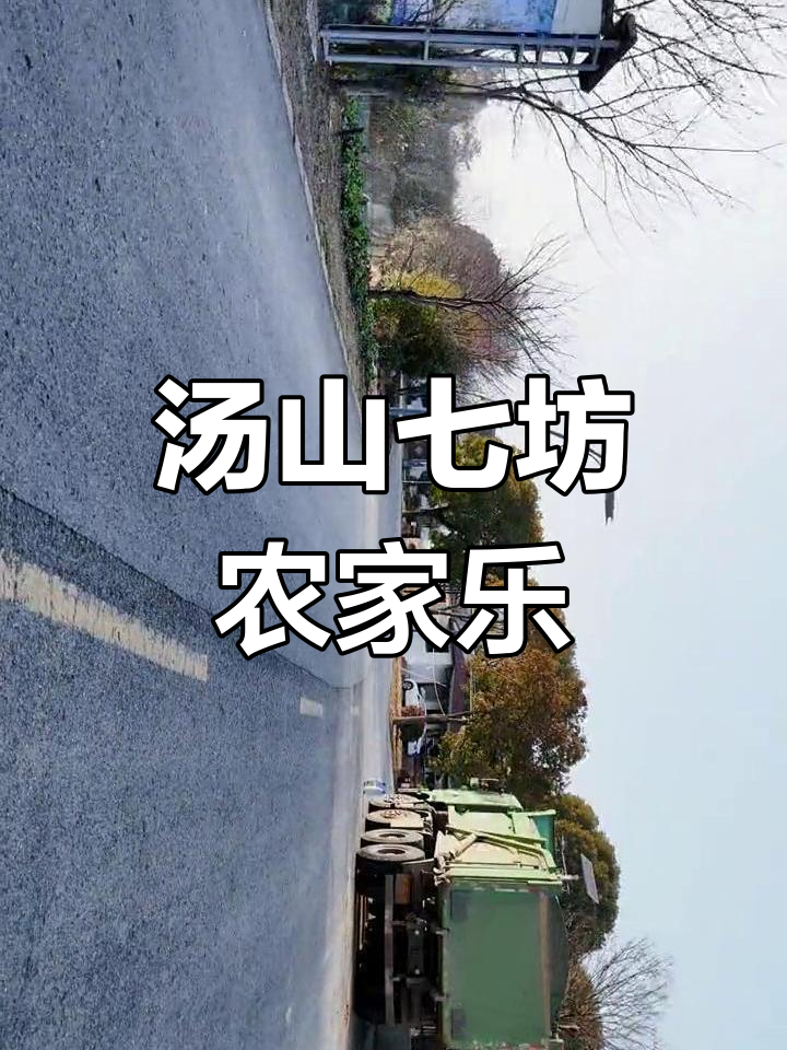 南京江宁汤山七坊:五朵金花之一,农家乐的发源地
