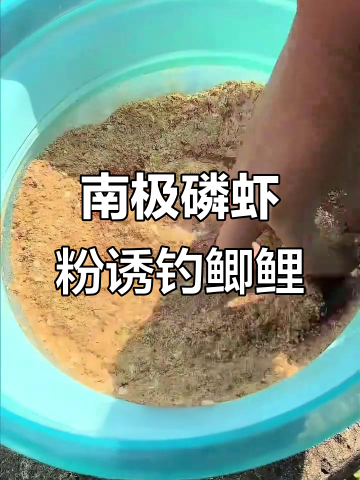 低温季节钓鱼必备！南极磷虾粉提升鲫鲤吸引力