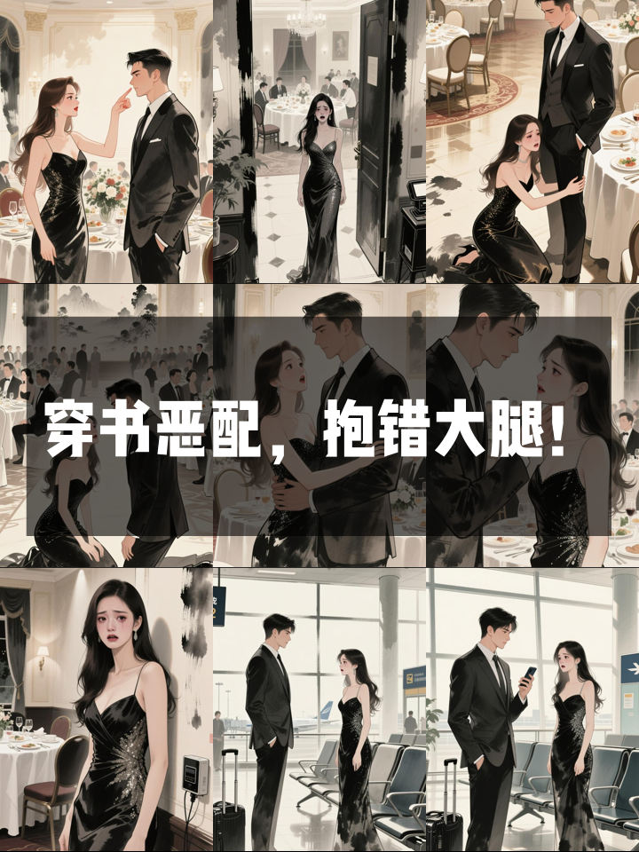 穿成恶毒女配后误抱反派大腿，结果他才是真男主！