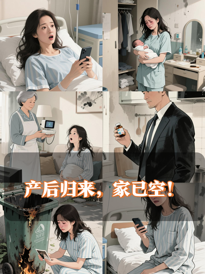 生完白月光孩子回家,丈夫消失!垃圾桶里的照片让她崩溃