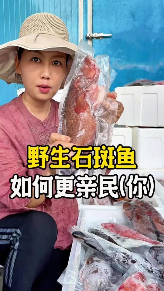 豁出去了,让石斑鱼更亲民,你支持么