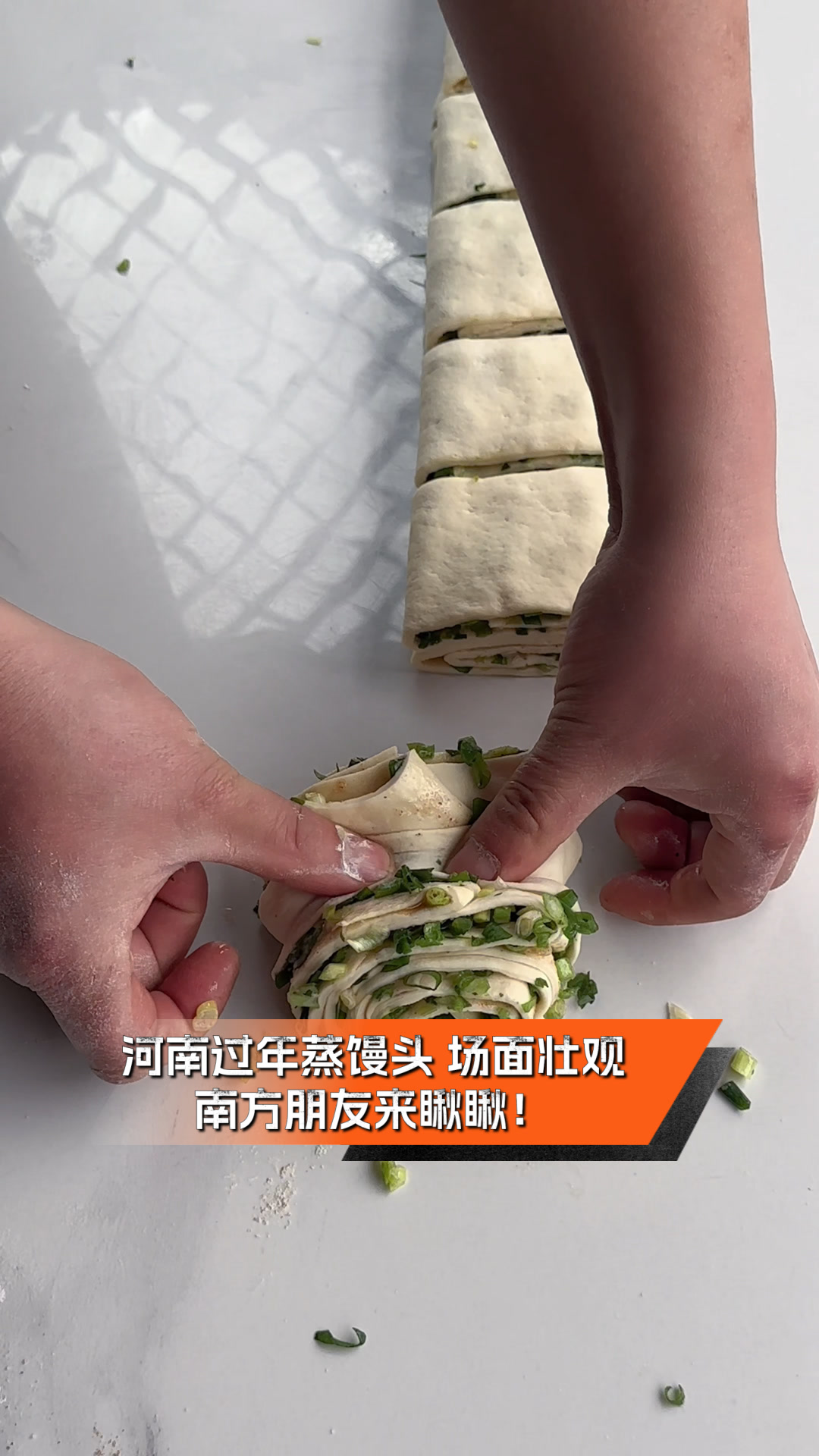 河南过年蒸馒头,场面壮观,南方朋友来瞅瞅!
