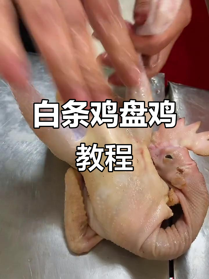 轻松学会白条鸡盘鸡技巧,步骤详解让你秒变卤味达人