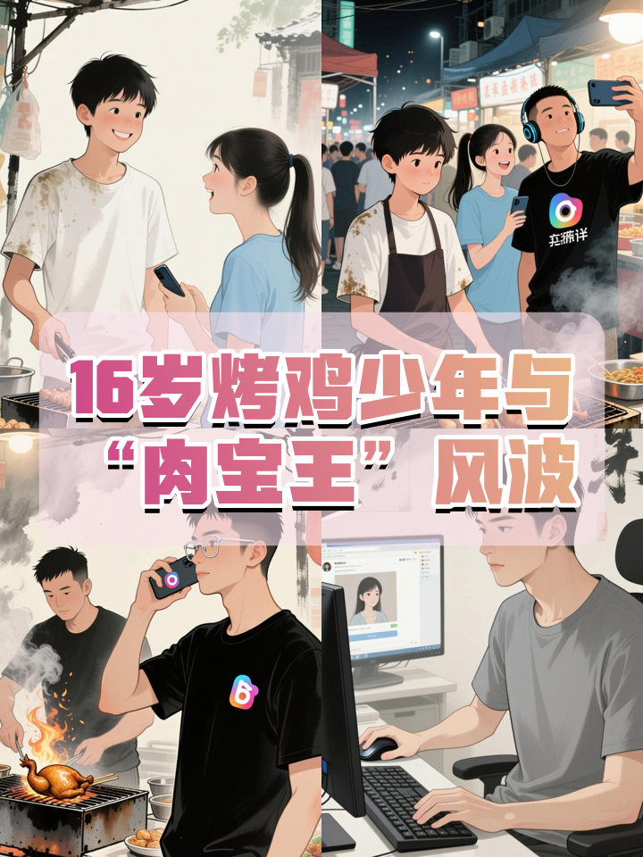 16岁“烤鸡少年”被曝使用“肉宝王”添加剂?本人回应