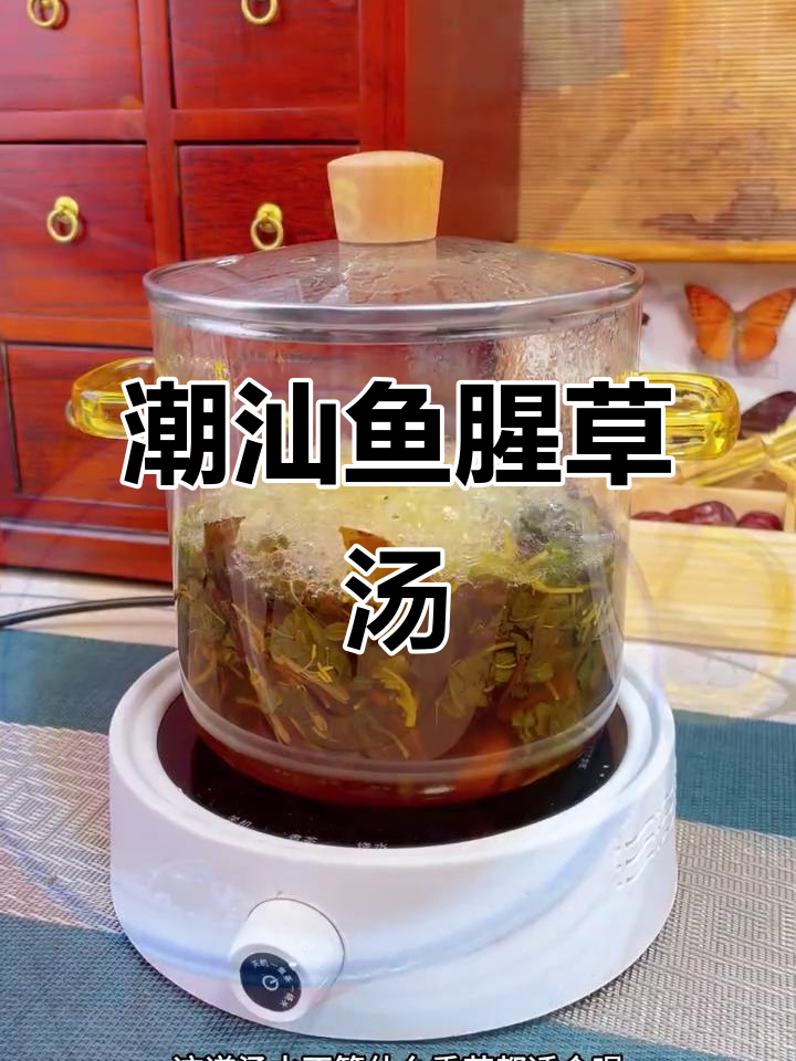 鱼腥草汤，潮汕经典美味，喝过的人都说好