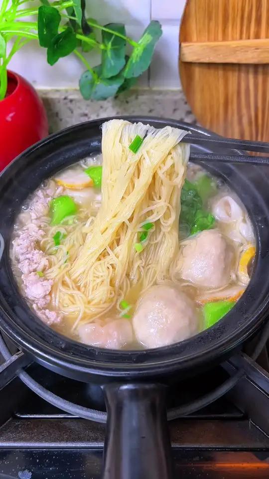 这样煮的虾子面真的很好吃，做法简单又快